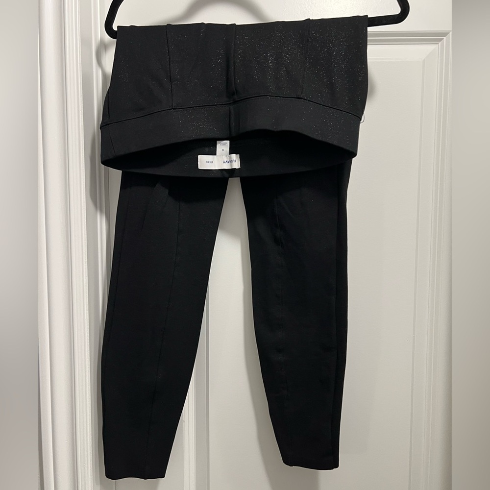Old Navy Black Glitter Stevie Pants M
